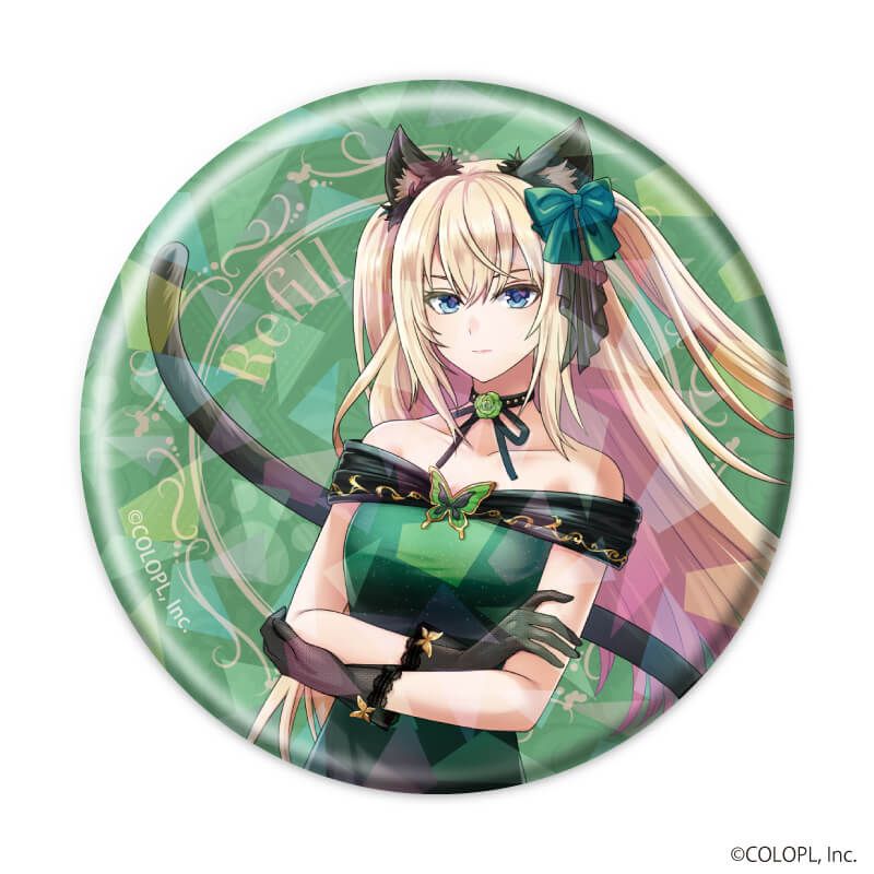 ホログラム缶バッジ(57mm)「クイズRPG 魔法使いと黒猫のウィズ」04/猫の日ver. コンプリートセット(全6種)(描き下ろしイラスト)