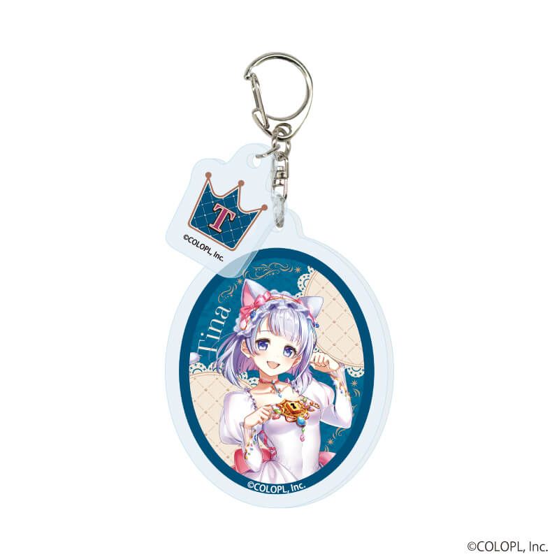 パーツ付きアクリルキーホルダー「白猫プロジェクト」01/猫の日ver. コンプリートセット(全6種)(描き下ろしイラスト)