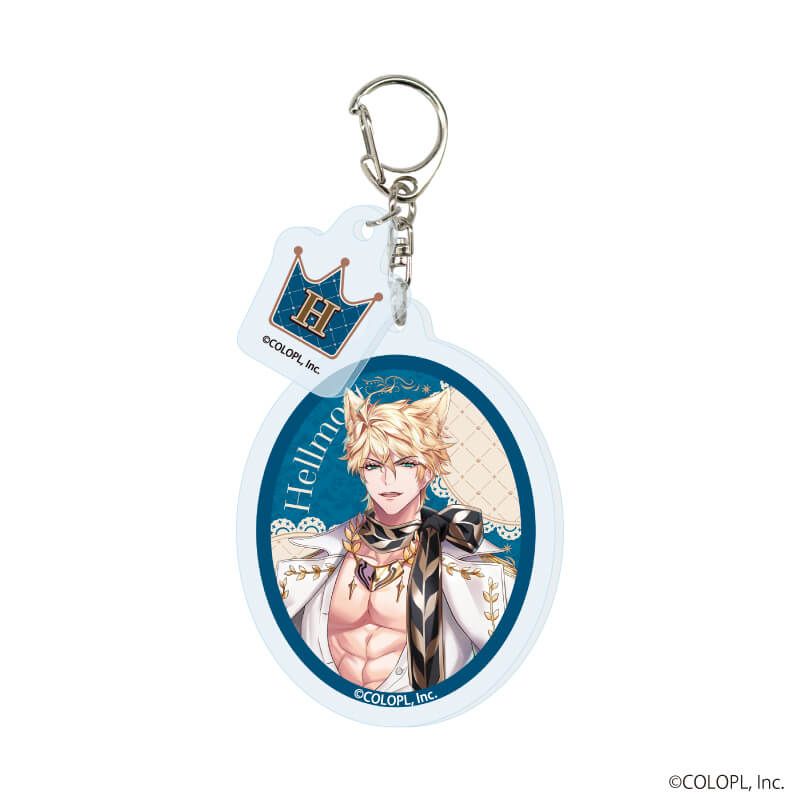 パーツ付きアクリルキーホルダー「白猫プロジェクト」01/猫の日ver. コンプリートセット(全6種)(描き下ろしイラスト)