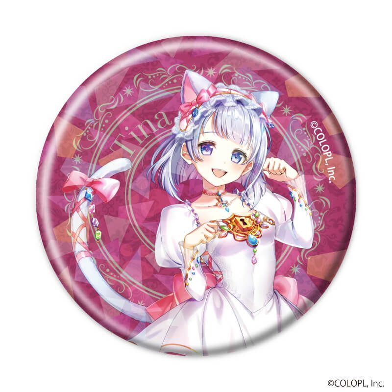 ホログラム缶バッジ(57mm)「白猫プロジェクト」05/猫の日ver