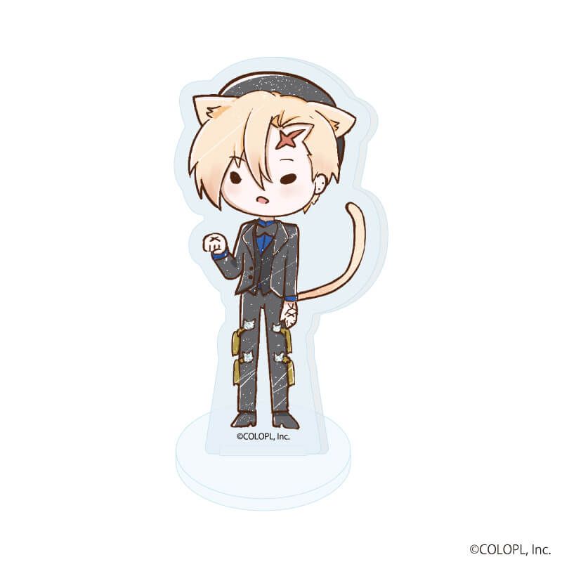 アクリルぷちスタンド「クイズRPG 魔法使いと黒猫のウィズ」01/猫の日ver. ブラインド(9種)(グラフアートイラスト)