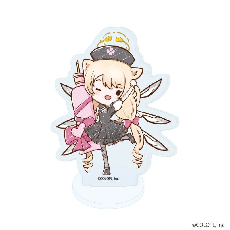 アクリルぷちスタンド「クイズRPG 魔法使いと黒猫のウィズ」01/猫の日ver. ブラインド(9種)(グラフアートイラスト)