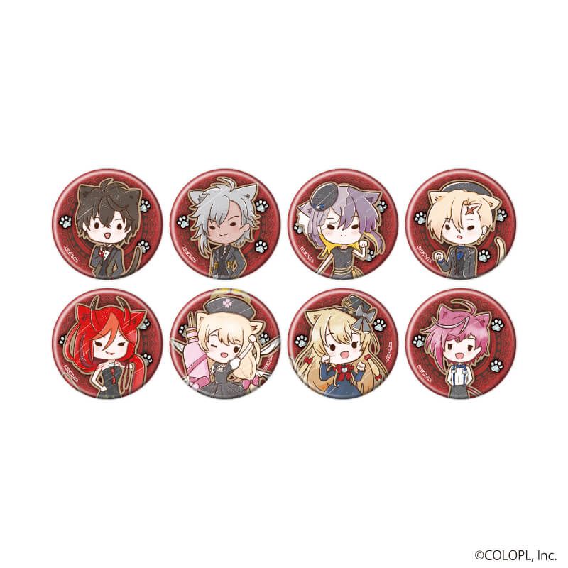 缶バッジ「クイズRPG 魔法使いと黒猫のウィズ」01/猫の日ver. ブラインド(8種)(グラフアートイラスト)