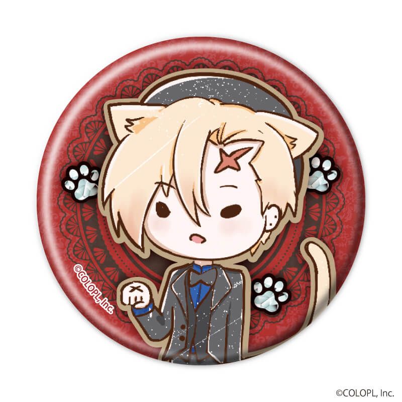 缶バッジ「クイズRPG 魔法使いと黒猫のウィズ」01/猫の日ver. ブラインド(8種)(グラフアートイラスト)