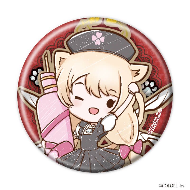 缶バッジ「クイズRPG 魔法使いと黒猫のウィズ」01/猫の日ver. ブラインド(8種)(グラフアートイラスト)