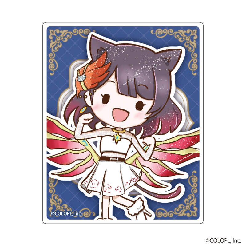 ミニクリアステッカー「白猫プロジェクト」01/猫の日ver. ブラインド(9種)(グラフアートイラスト)