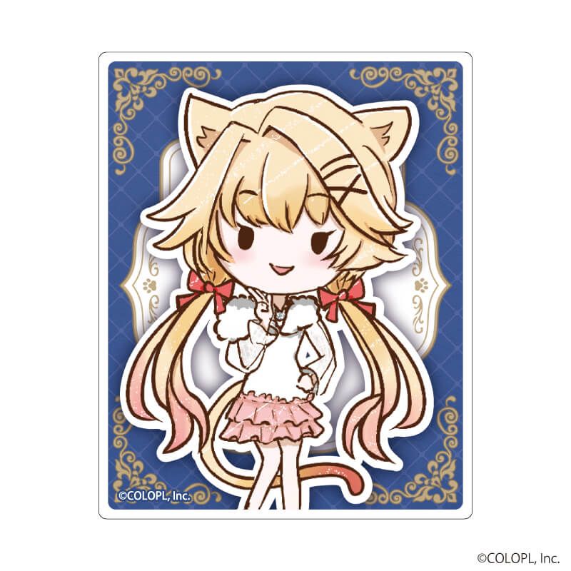 ミニクリアステッカー「白猫プロジェクト」01/猫の日ver. ブラインド(9種)(グラフアートイラスト)