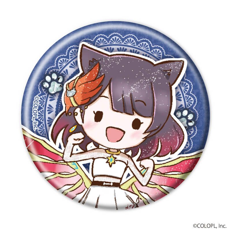 缶バッジ「白猫プロジェクト」11/猫の日ver. ブラインド(8種)(グラフアートイラスト)