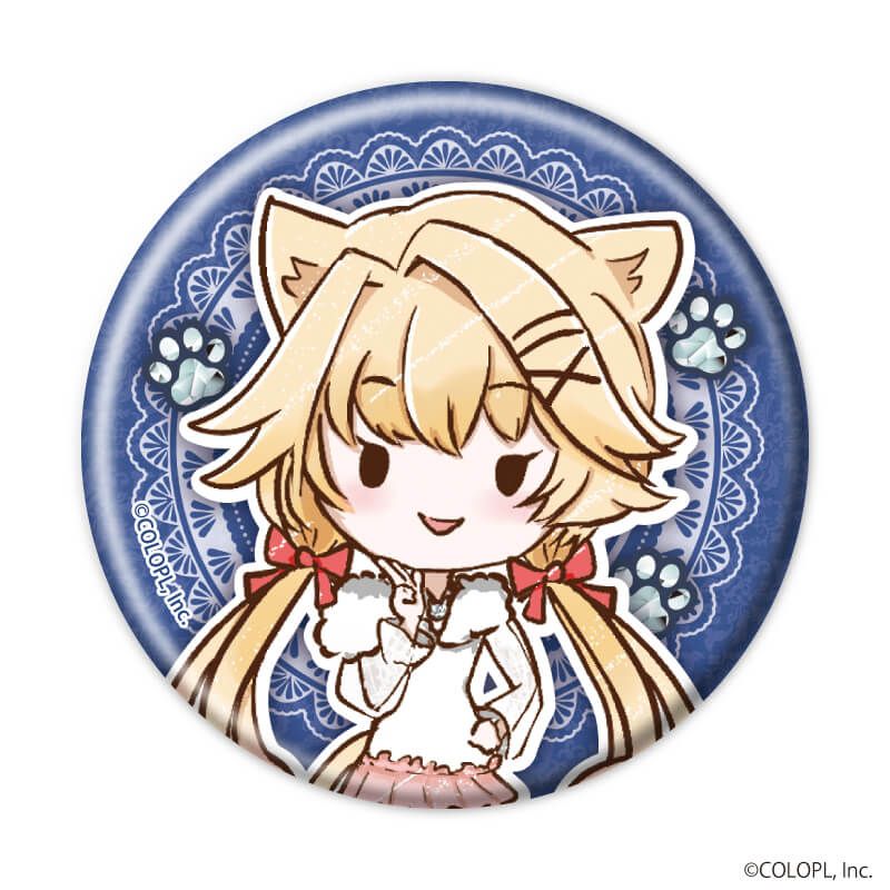 缶バッジ「白猫プロジェクト」11/猫の日ver. ブラインド(8種)(グラフアートイラスト)