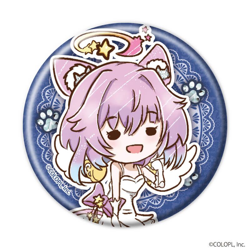 缶バッジ「白猫プロジェクト」11/猫の日ver. ブラインド(8種)(グラフアートイラスト)