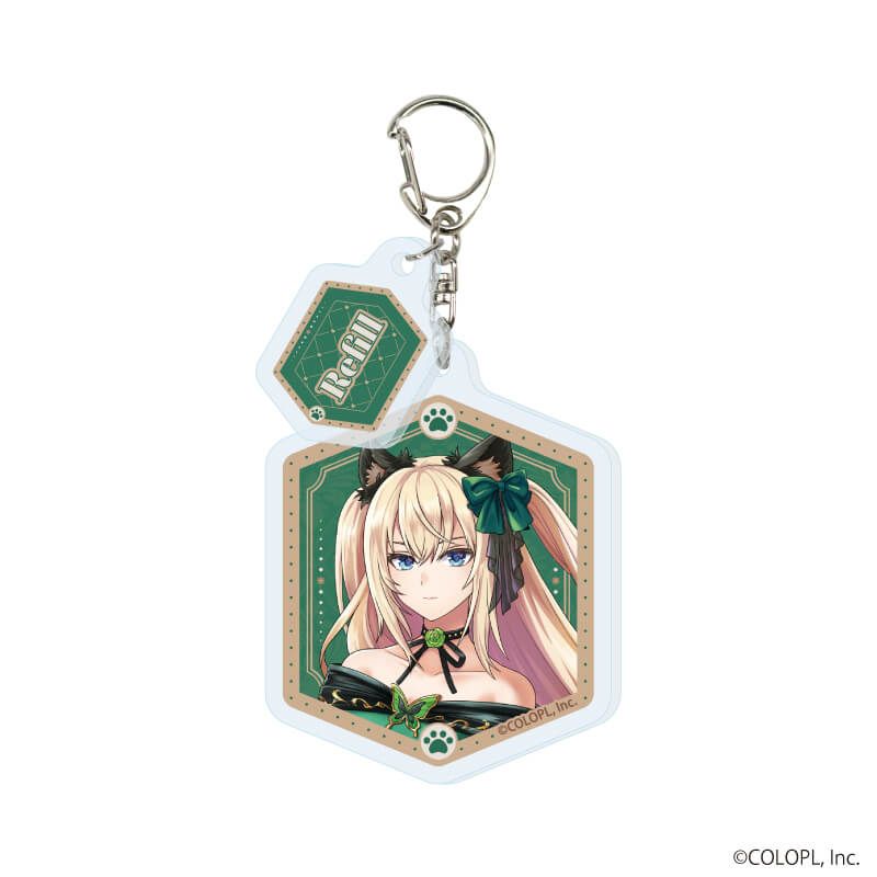 パーツ付きアクリルキーホルダー「クイズRPG 魔法使いと黒猫のウィズ」01/猫の日ver. ブラインド(6種)(描き下ろしイラスト)