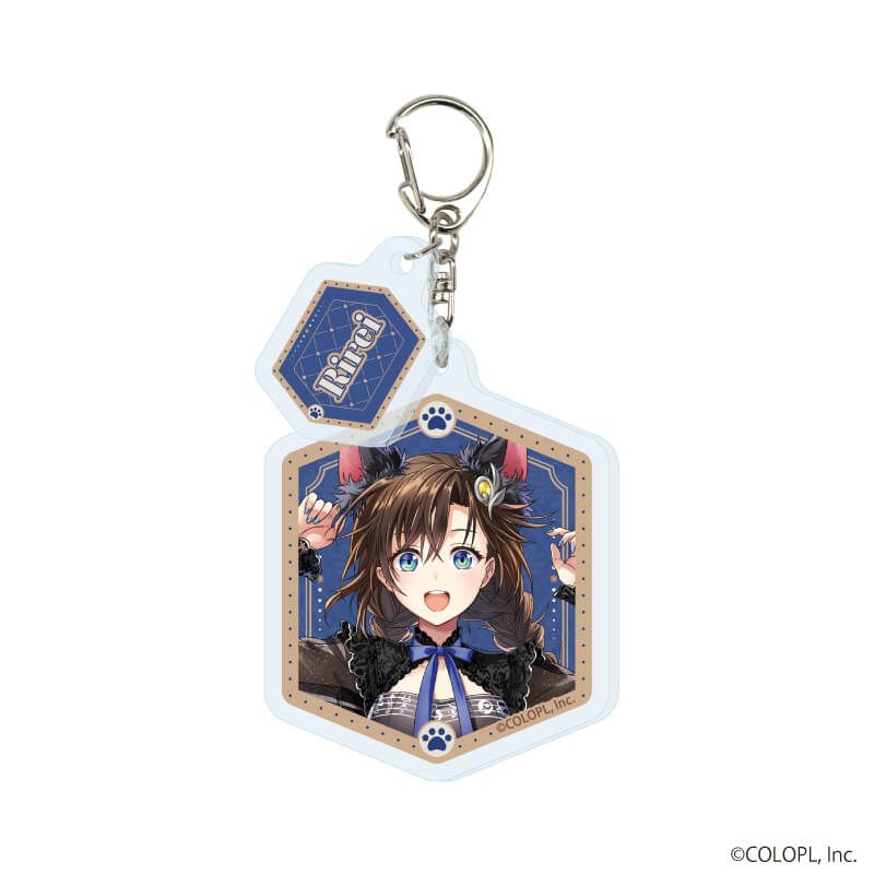 パーツ付きアクリルキーホルダー「クイズRPG 魔法使いと黒猫のウィズ」01/猫の日ver. ブラインド(6種)(描き下ろしイラスト)