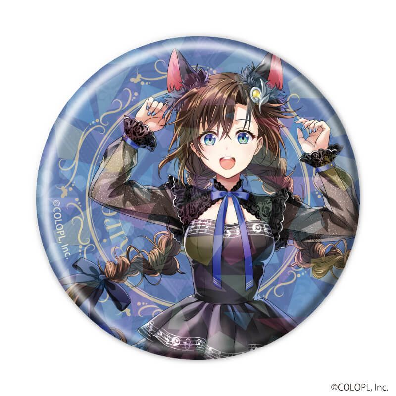 ホログラム缶バッジ(57mm)「クイズRPG 魔法使いと黒猫のウィズ」04/猫の日ver. ブラインド(6種)(描き下ろしイラスト)