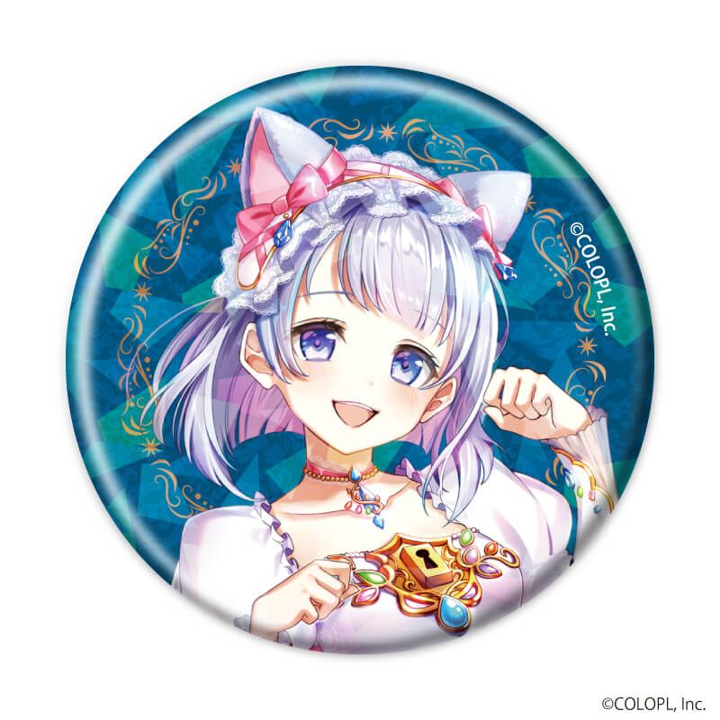 ホログラム缶バッジ(57mm)「白猫プロジェクト」05/猫の日ver