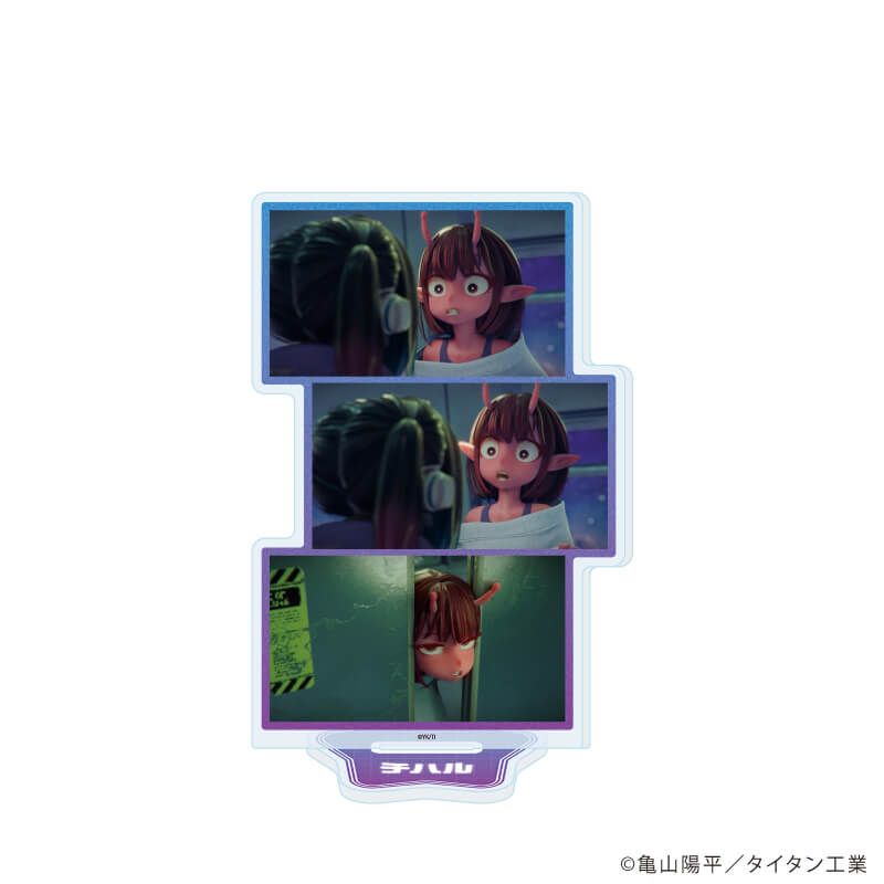 アクリルスタンド「TVアニメ『銀河特急 ミルキー☆サブウェイ』」03/チハル(場面写イラスト)