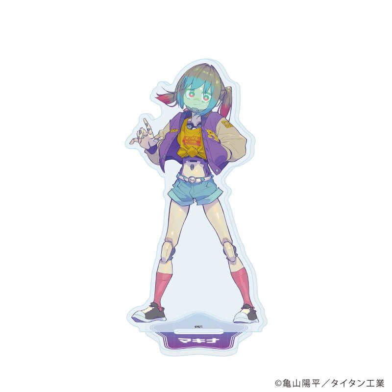 アクリルスタンド「TVアニメ『銀河特急 ミルキー☆サブウェイ』」02/マキナ(公式イラスト)