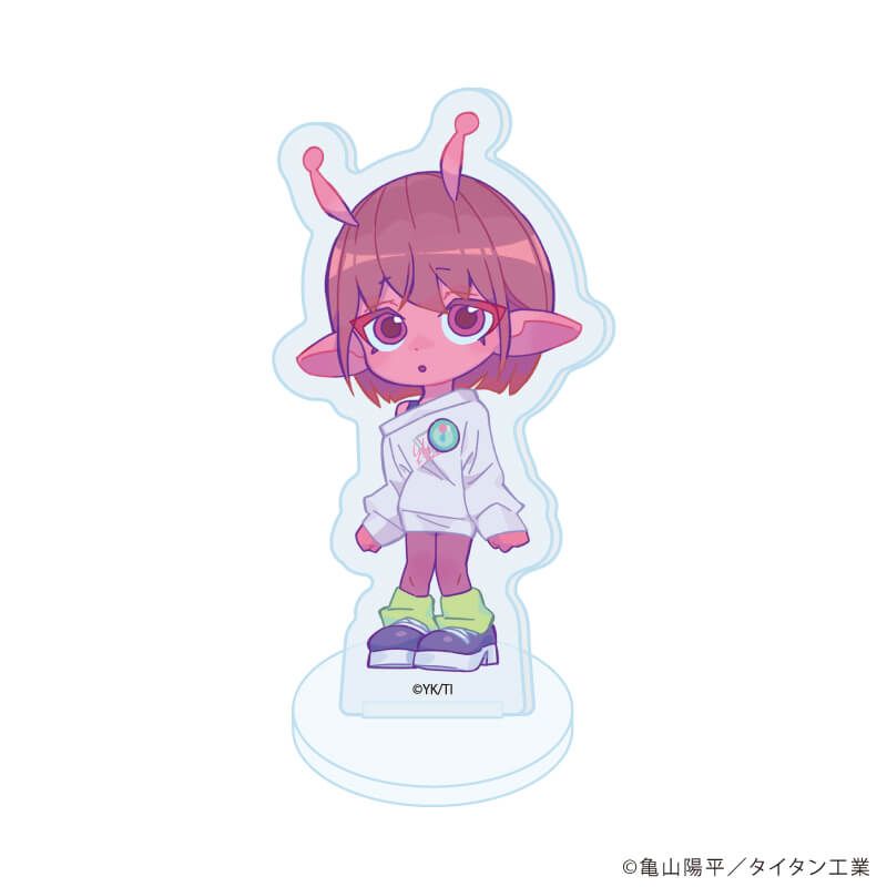 アクリルぷちスタンド「TVアニメ『銀河特急 ミルキー☆サブウェイ』」01/コンプリートセット(全5種)(公式イラスト)