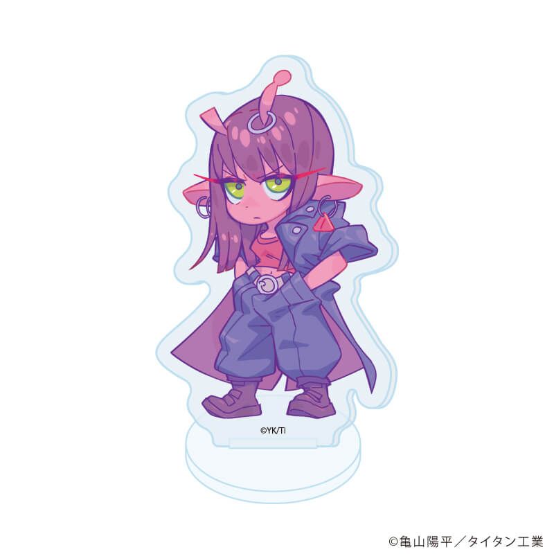 アクリルぷちスタンド「TVアニメ『銀河特急 ミルキー☆サブウェイ』」01/コンプリートセット(全5種)(公式イラスト)