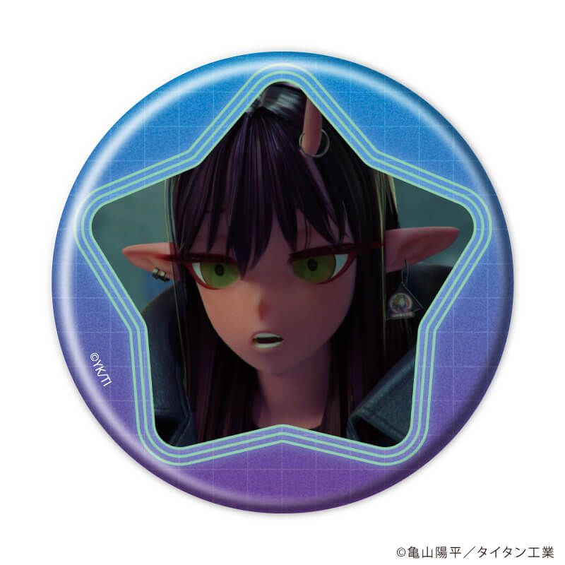 缶バッジ「TVアニメ『銀河特急 ミルキー☆サブウェイ』」01/コンプリートセット(全9種)(場面写イラスト)