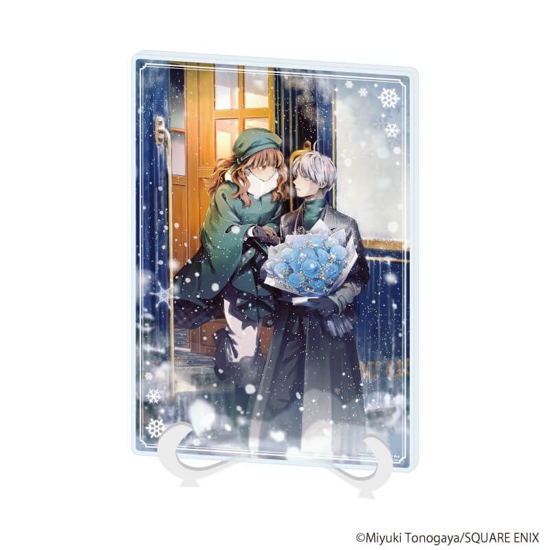 アクリルアートボード(A5サイズ)「氷属性男子とクールな同僚女子」01/