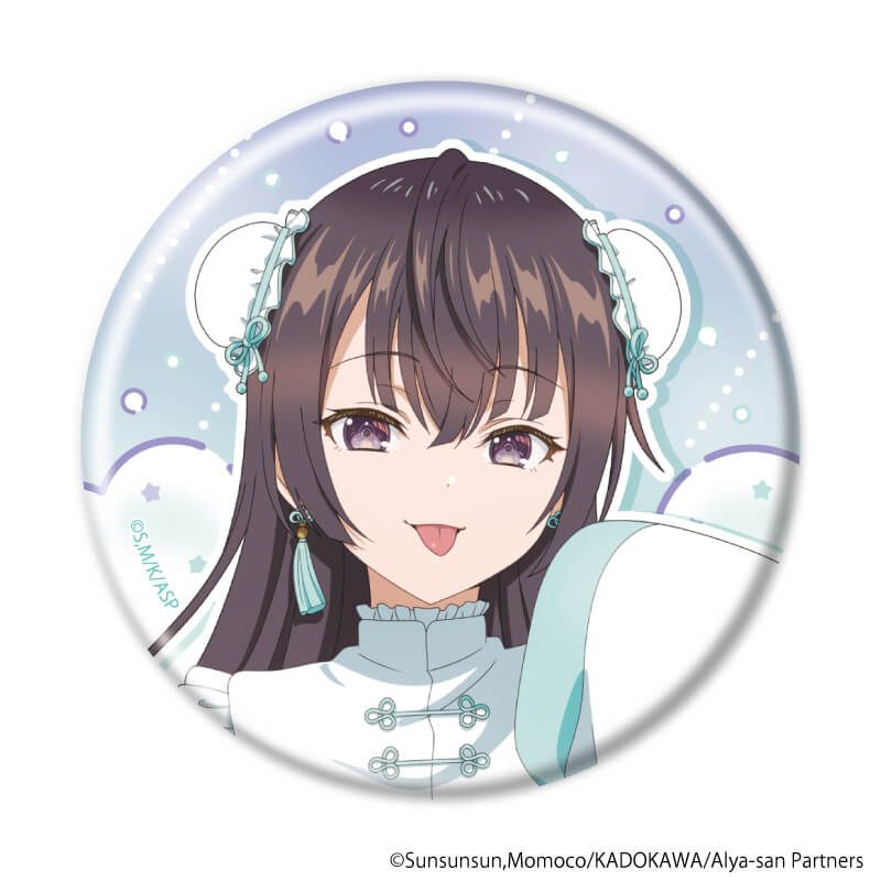 缶バッジ「時々ボソッとロシア語でデレる隣のアーリャさん」06/ゆめかわver. コンプリートセット(全8種)(描き下ろし&描き起こしイラスト)