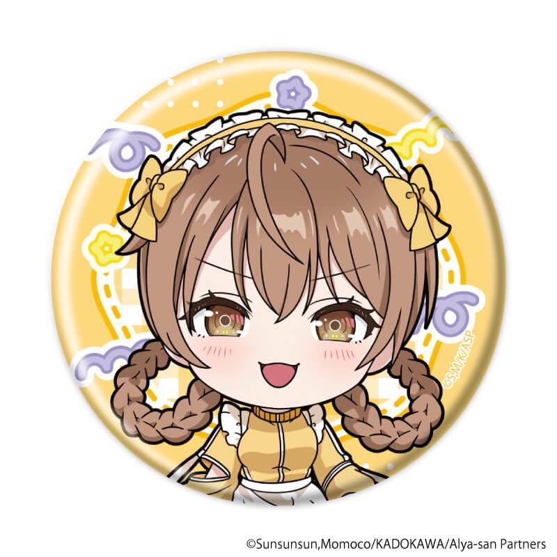 缶バッジ「時々ボソッとロシア語でデレる隣のアーリャさん」06/ゆめかわver. コンプリートセット(全8種)(描き下ろし&描き起こしイラスト)