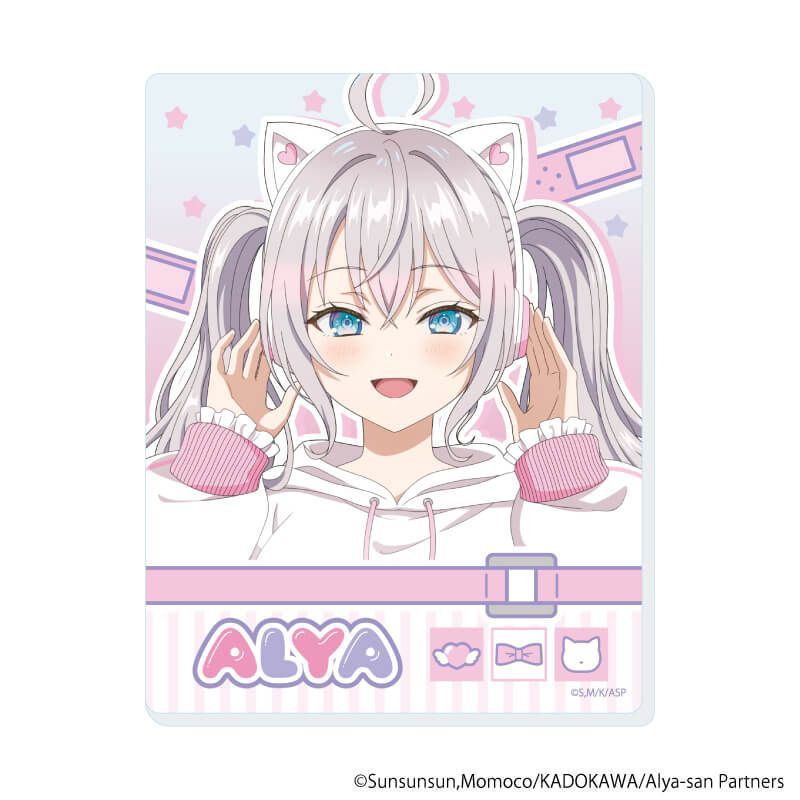 アクリルカード「時々ボソッとロシア語でデレる隣のアーリャさん」04/ゆめかわver. コンプリートセット(全6種)(描き下ろしイラスト)