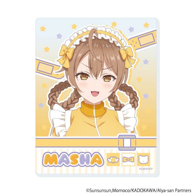 アクリルカード「時々ボソッとロシア語でデレる隣のアーリャさん」04/ゆめかわver. コンプリートセット(全6種)(描き下ろしイラスト)