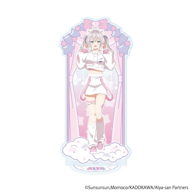 BIGアクリルスタンド「時々ボソッとロシア語でデレる隣のアーリャさん」03/アーリャ ゆめかわver.(描き下ろしイラスト)