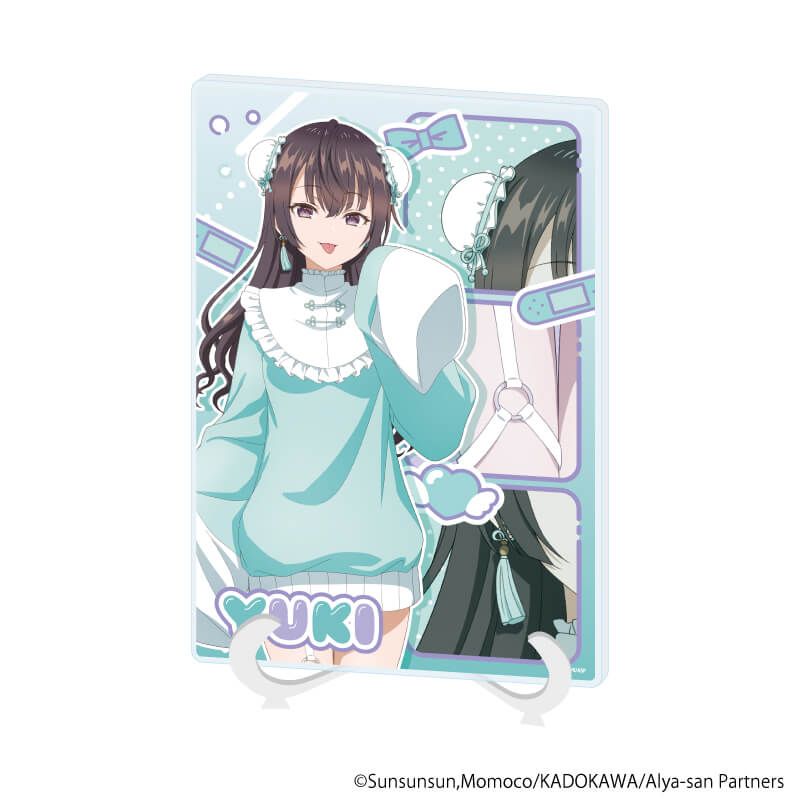 アクリルアートボード(A5サイズ)「時々ボソッとロシア語でデレる隣のアーリャさん」06/有希 ゆめかわver.(描き下ろしイラスト)