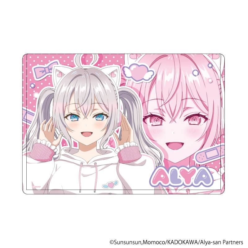 キャラクリアケース「時々ボソッとロシア語でデレる隣のアーリャさん」04/アーリャ ゆめかわver.(描き下ろしイラスト)