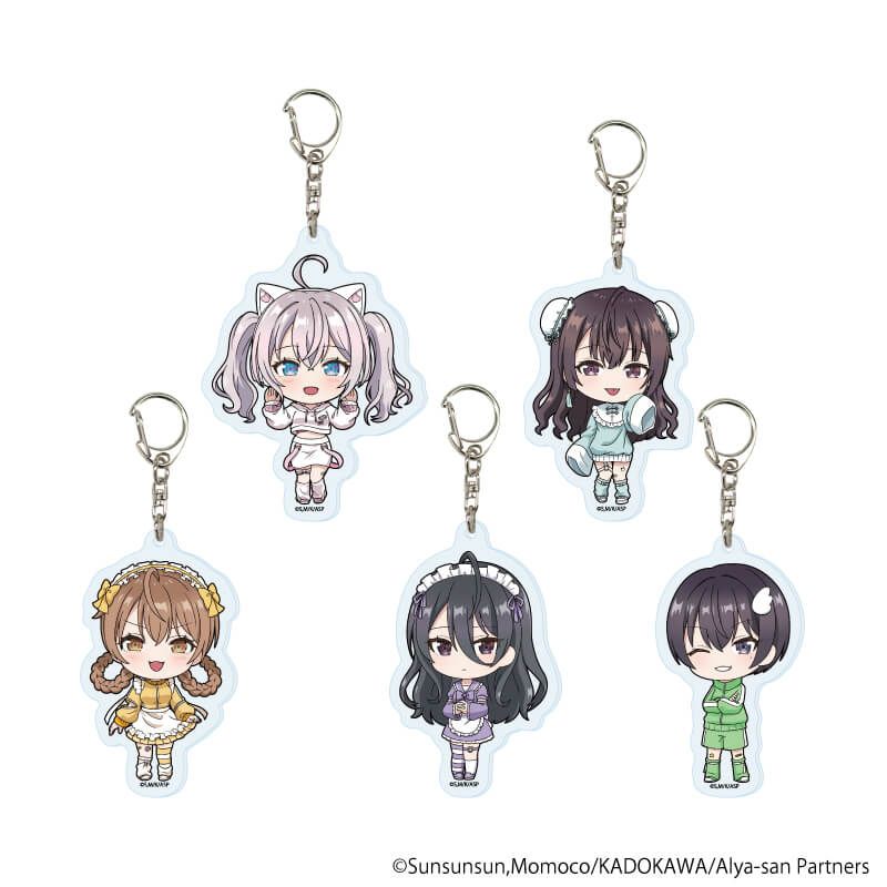 アクリルキーホルダー「時々ボソッとロシア語でデレる隣のアーリャさん」02/ゆめかわver. ブラインド(5種)(ミニキャライラスト)
