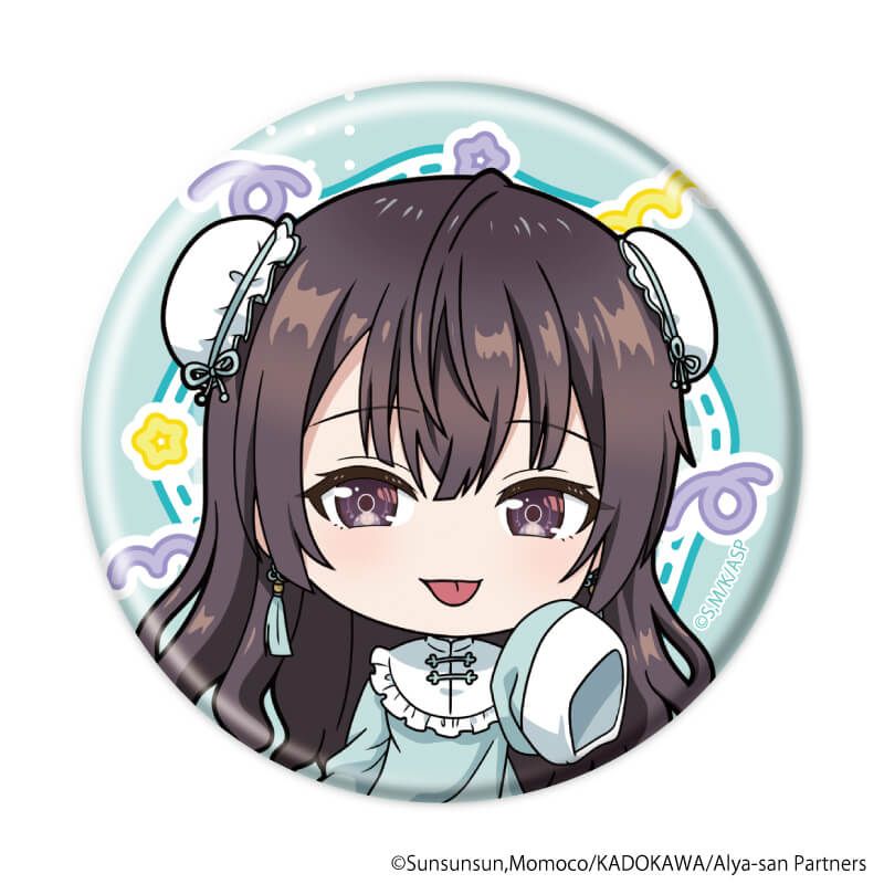 缶バッジ「時々ボソッとロシア語でデレる隣のアーリャさん」06/ゆめかわver. ブラインド(8種)(描き下ろし&描き起こしイラスト)