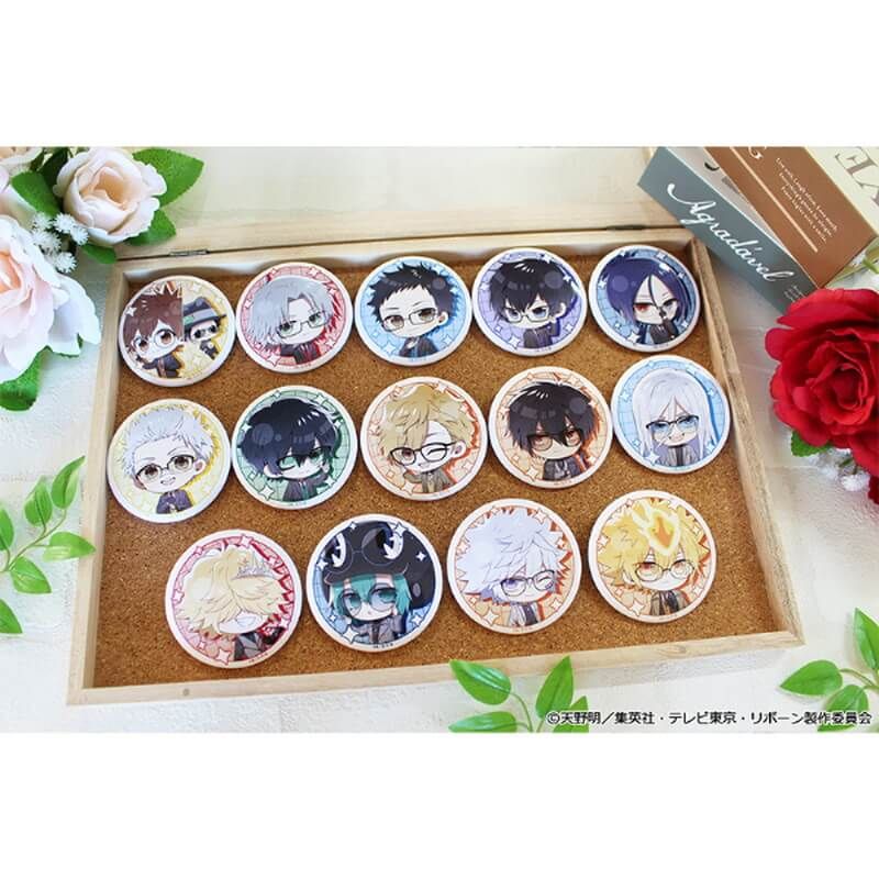 家庭教師ヒットマンREBORN! ぷちちょこ トレーディング缶バッジ メガネ&スーツver.(BOX)