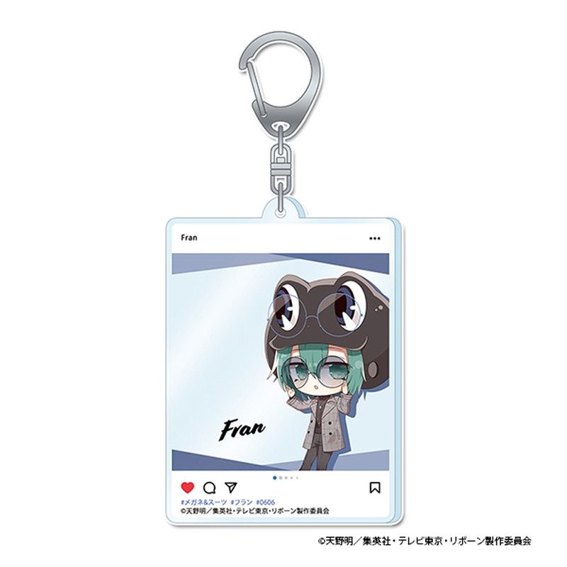 家庭教師ヒットマンREBORN! ぷちちょこ アクリルキーホルダー【フラン】メガネ&スーツver.