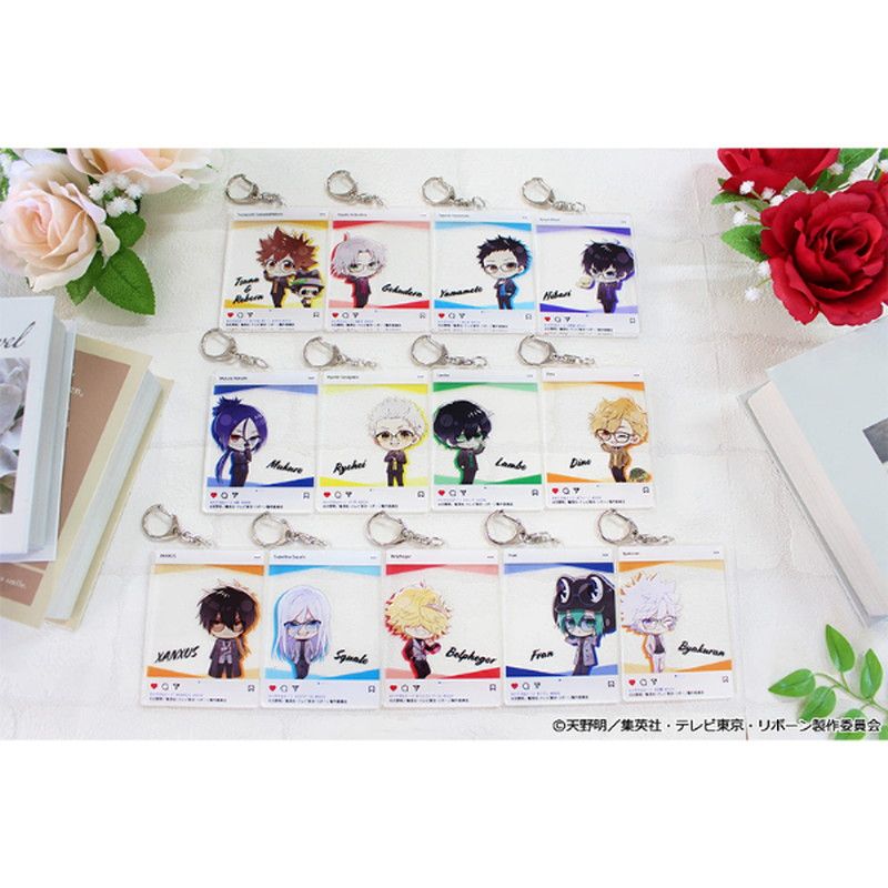 家庭教師ヒットマンREBORN! ぷちちょこ アクリルキーホルダー【ベルフェゴール】メガネ&スーツver.