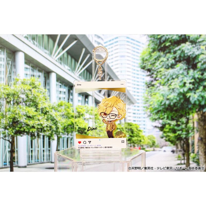 家庭教師ヒットマンREBORN! ぷちちょこ アクリルキーホルダー【ディーノ】メガネ&スーツver.