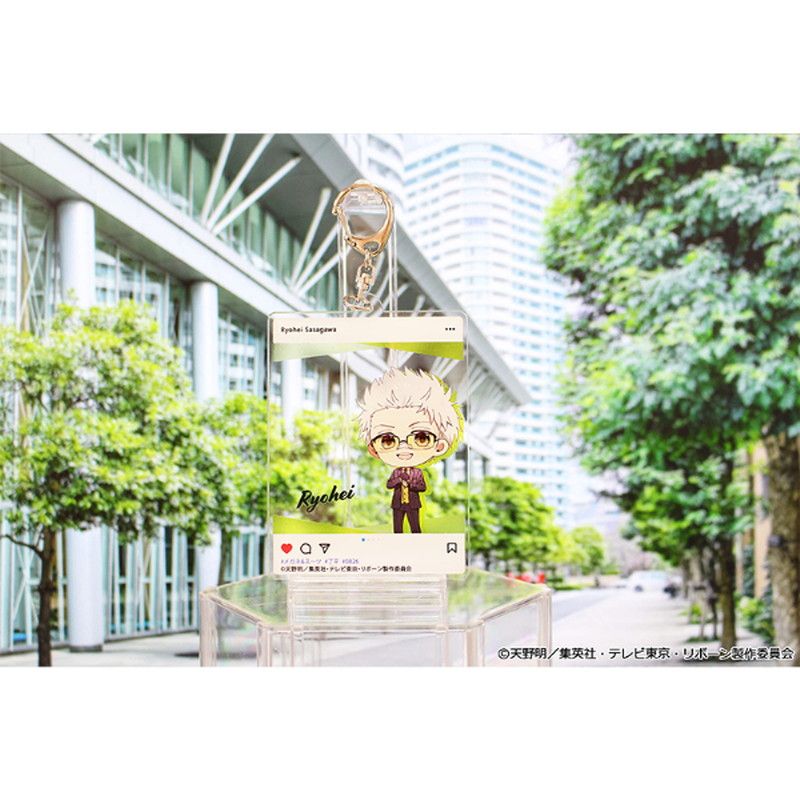 家庭教師ヒットマンREBORN! ぷちちょこ アクリルキーホルダー【笹川了平】メガネ&スーツver.