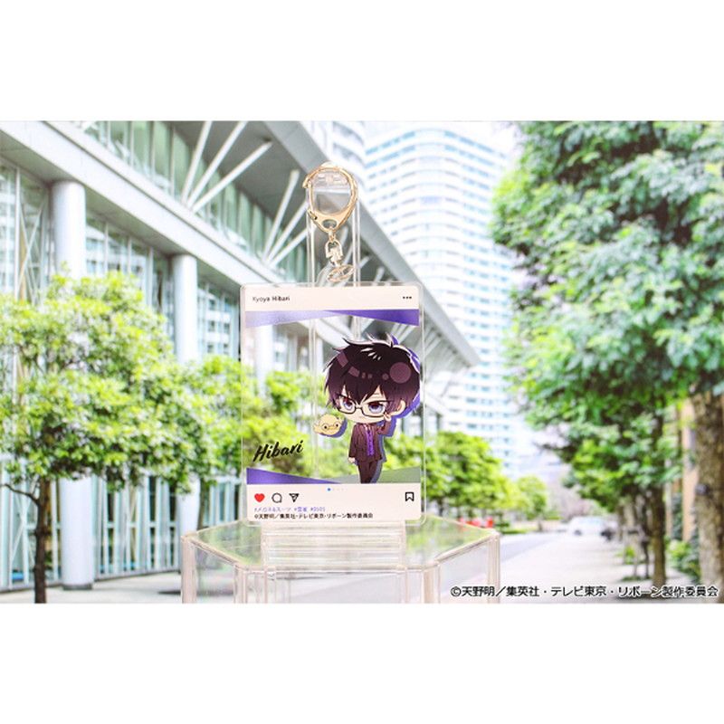 家庭教師ヒットマンREBORN! ぷちちょこ アクリルキーホルダー【雲雀恭弥】メガネ&スーツver.