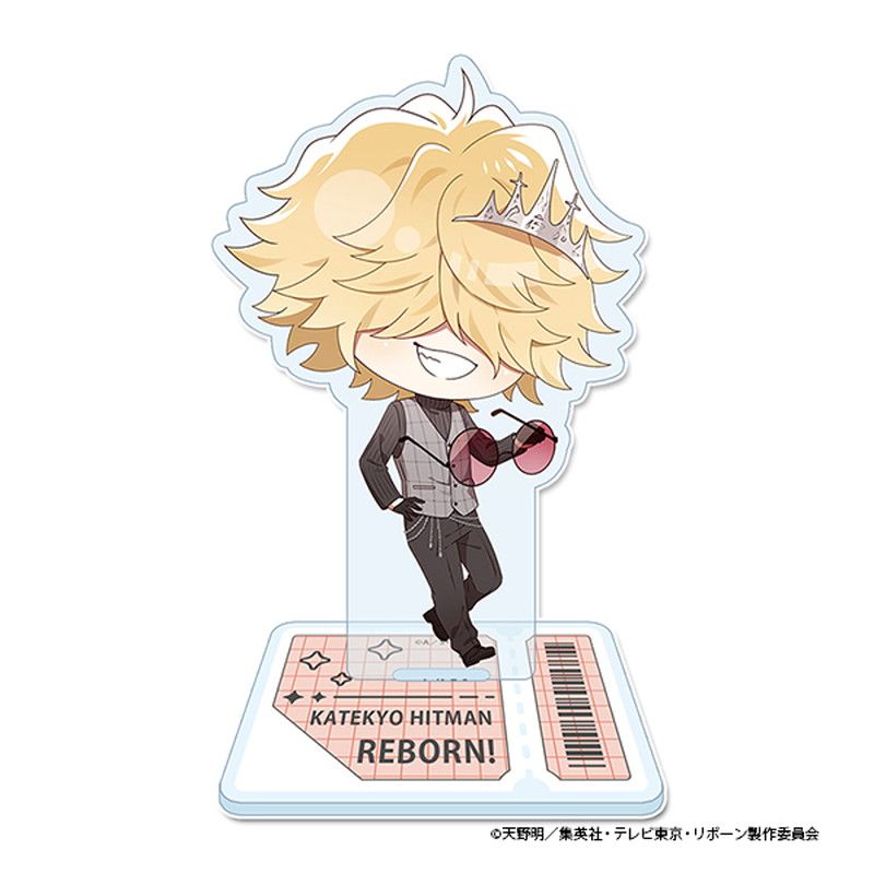 家庭教師ヒットマンREBORN! ぷちちょこ アクリルスタンド【ベルフェゴール】メガネ&スーツver.