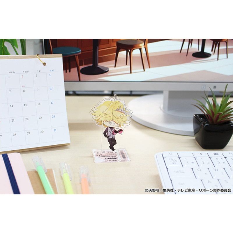 家庭教師ヒットマンREBORN! ぷちちょこ アクリルスタンド【ベルフェゴール】メガネ&スーツver.