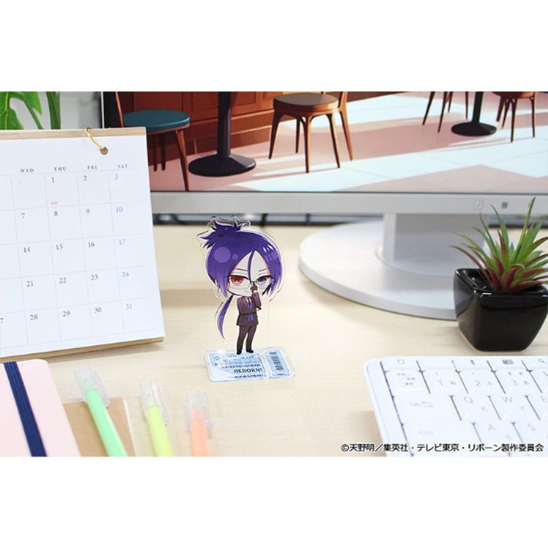 家庭教師ヒットマンREBORN! ぷちちょこ アクリルスタンド【六道骸】メガネ&スーツver.