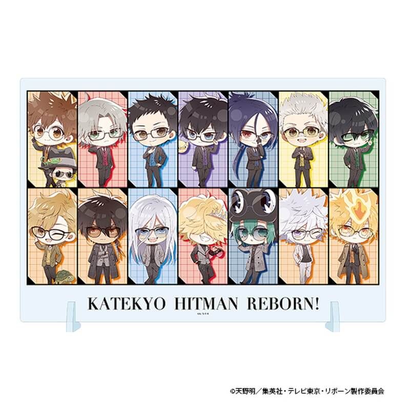 家庭教師ヒットマンREBORN! ぷちちょこ BIGアクリルボード メガネ&スーツver.