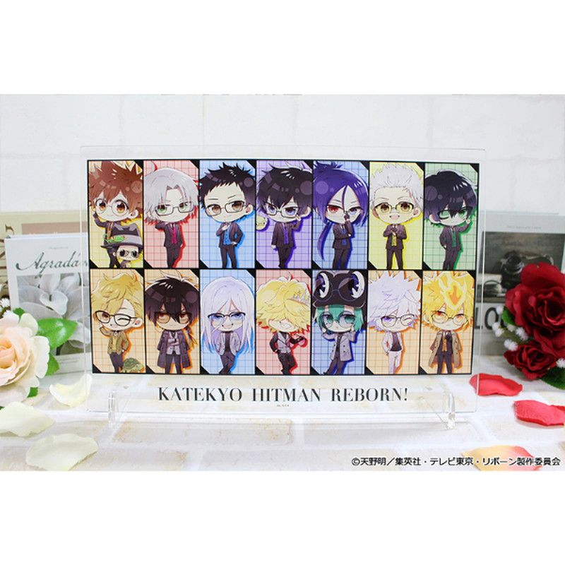 家庭教師ヒットマンREBORN! ぷちちょこ BIGアクリルボード メガネ&スーツver.