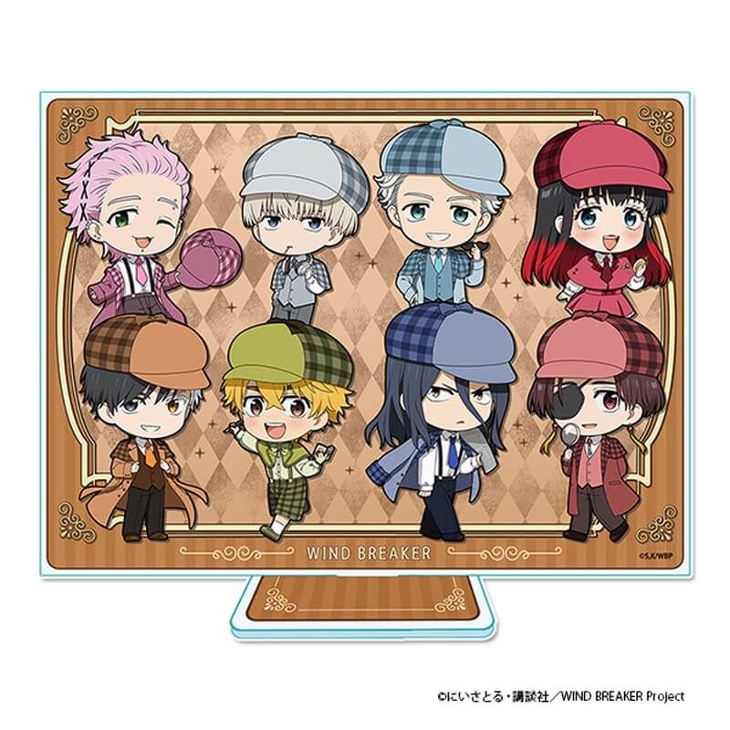 WIND BREAKER ぷちちょこアクリルビジュアルボード探偵ver.