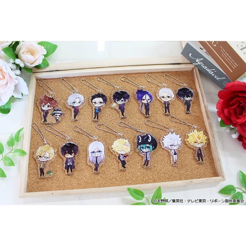 家庭教師ヒットマンREBORN! ぷちちょこ トレーディングアクリルキーホルダー メガネ&スーツver.(PCS)