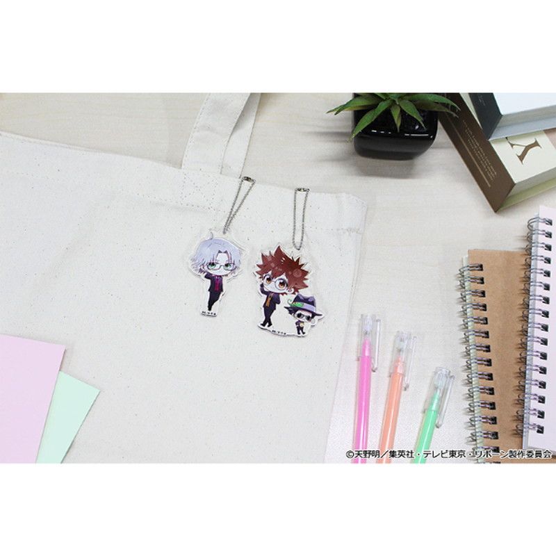 家庭教師ヒットマンREBORN! ぷちちょこ トレーディングアクリルキーホルダー メガネ&スーツver.(PCS)