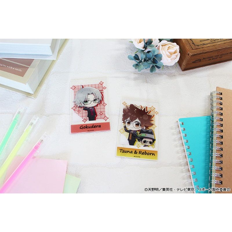 家庭教師ヒットマンREBORN! ぷちちょこ トレーディングアクリルカード メガネ&スーツver.(PCS)