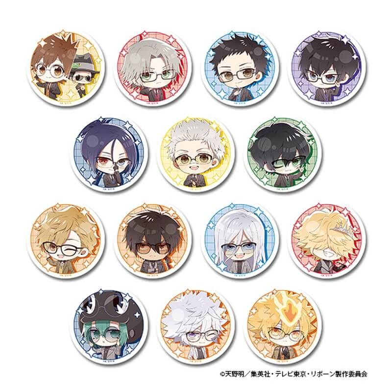 家庭教師ヒットマンREBORN! ぷちちょこ トレーディング缶バッジ メガネ&スーツver.(PCS)