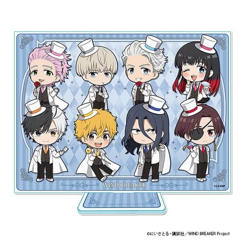 WIND BREAKER ぷちちょこアクリルビジュアルボード怪盗ver.